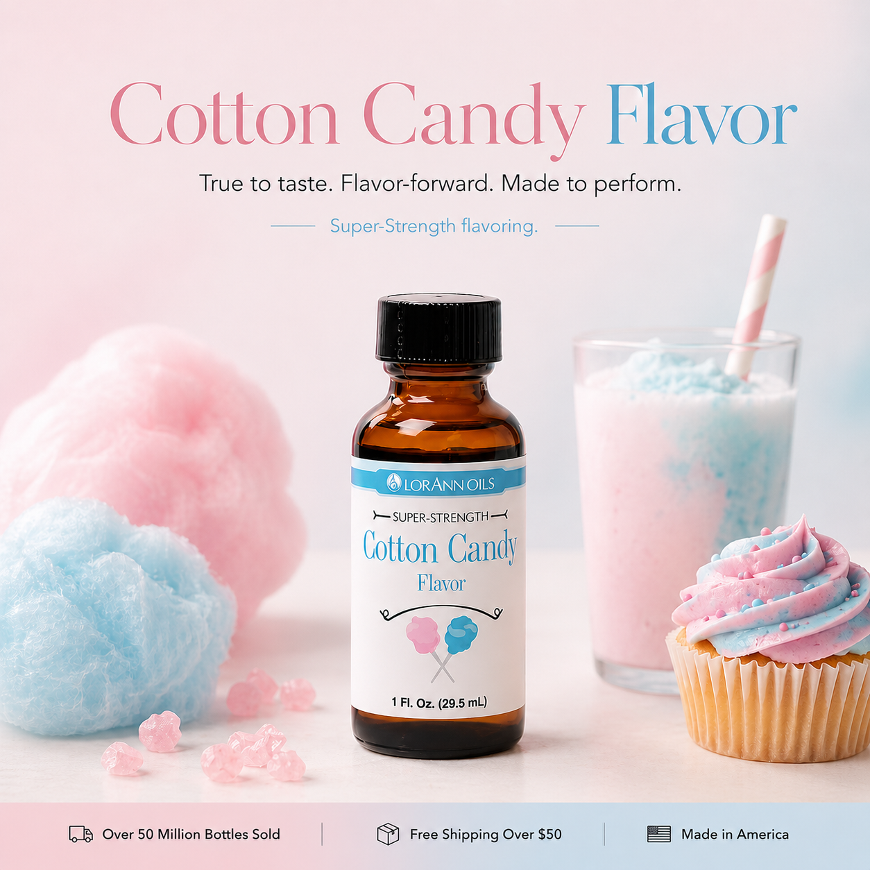COTTON CANDY FLAVOR